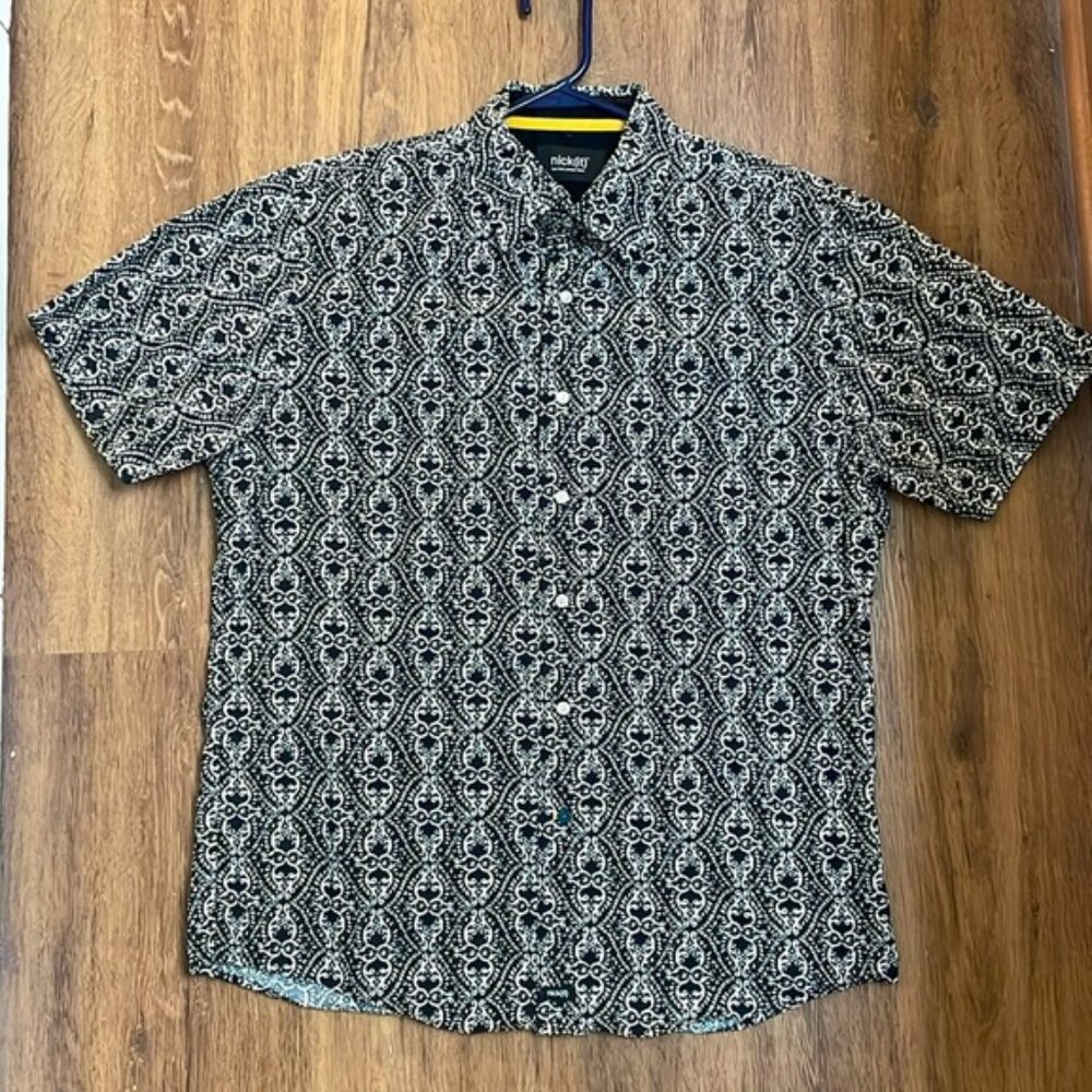Vintage nick(it) Button-Down Shirt